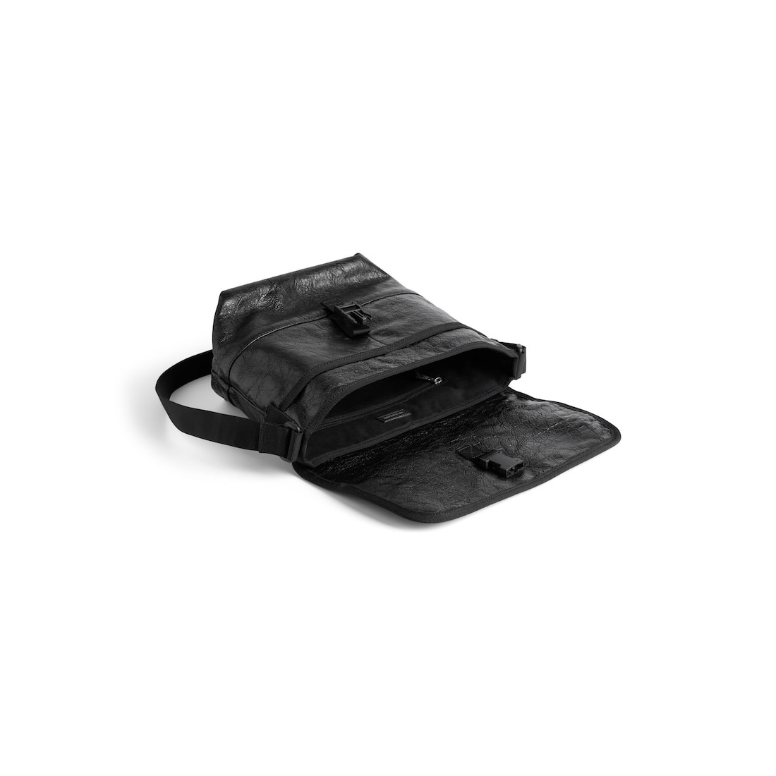 Men's Explorer Small Messenger Bag in Black - 4