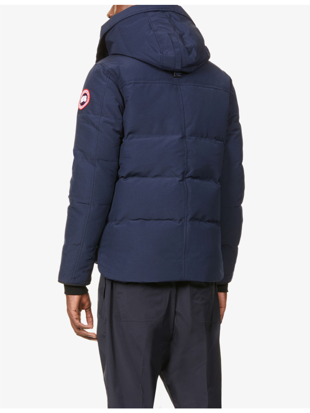 Macmillan funnel-neck twill-down parka jacket - 4