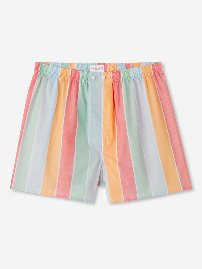 Men's Classic Fit Boxers Amalfi 18 Cotton Batiste Multi 1