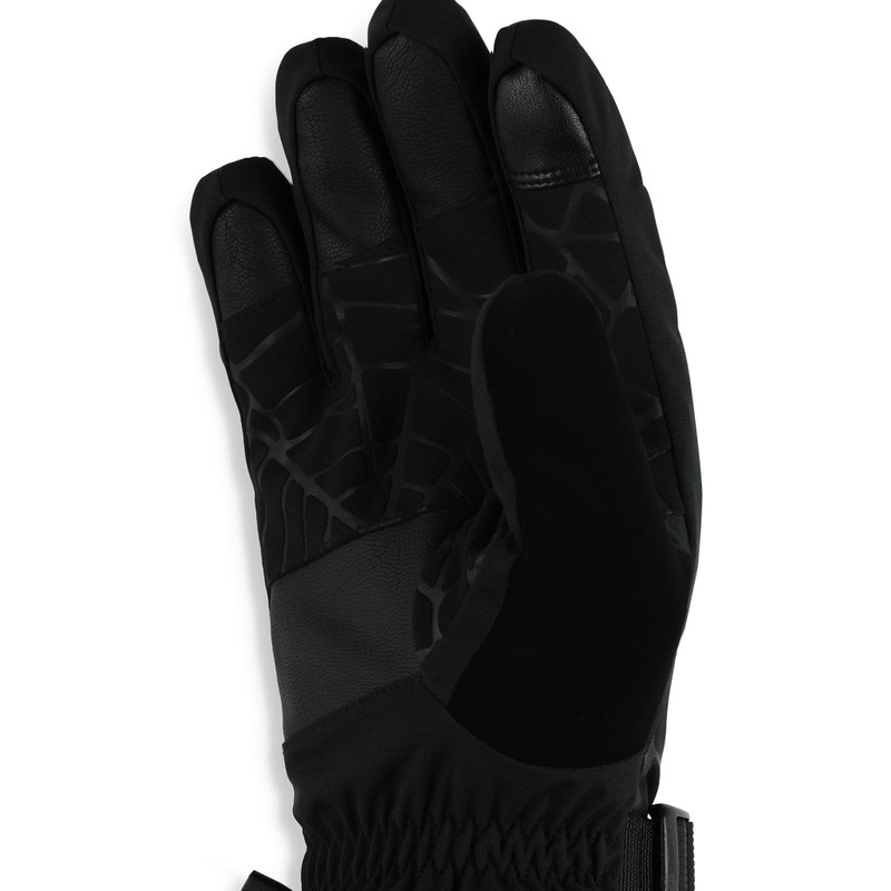 SPYDER Mens Overweb Gtx Gloves - Black outlook
