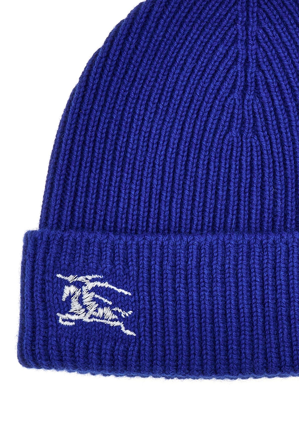 ニットキャップ・ビーニー Burberry Beanie - Burberry - Wool - Blue (8078810 KNIGHT) Burberry 'Equestrian Knight Design' beanie | julianfashion