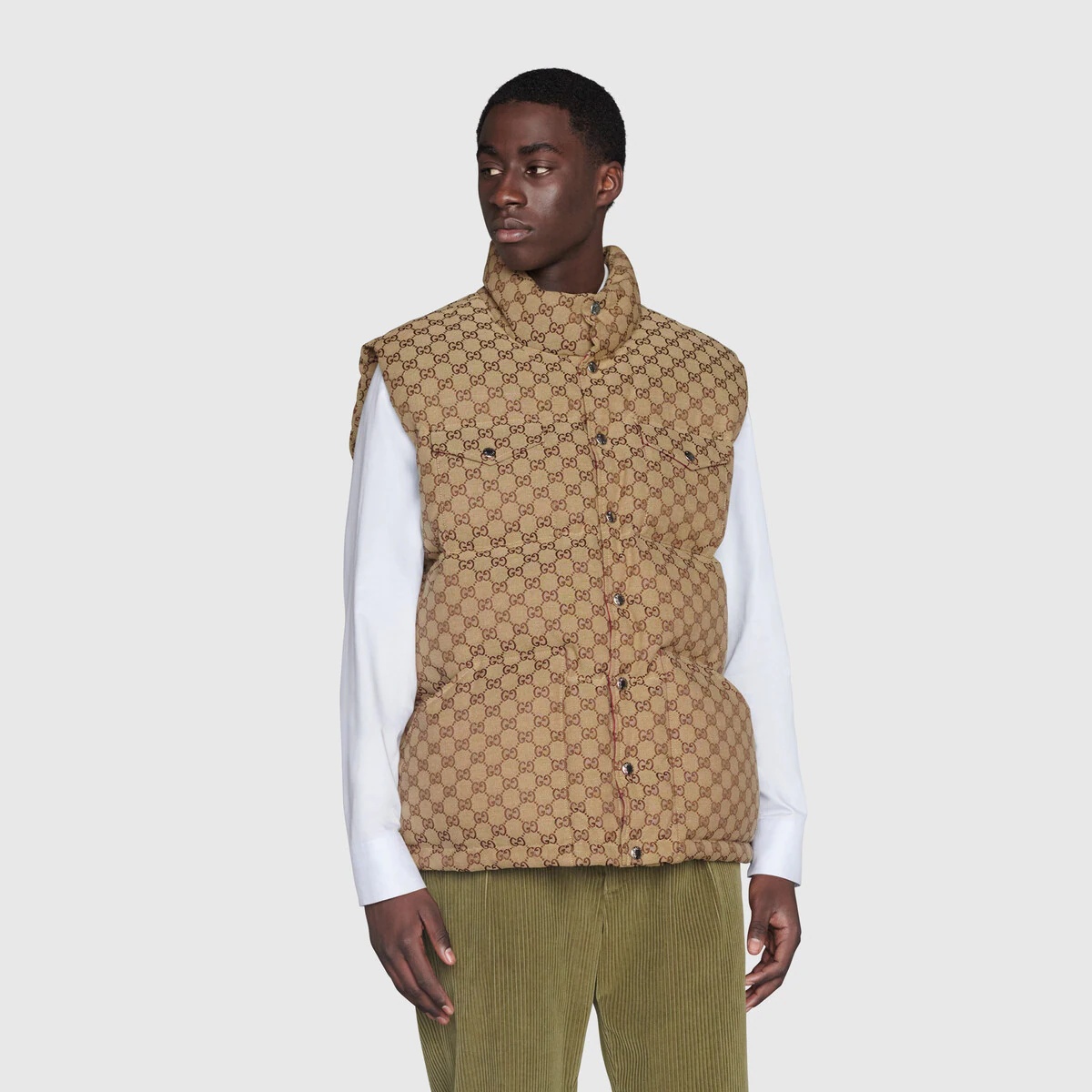 GUCCI The North Face x Gucci down vest | REVERSIBLE