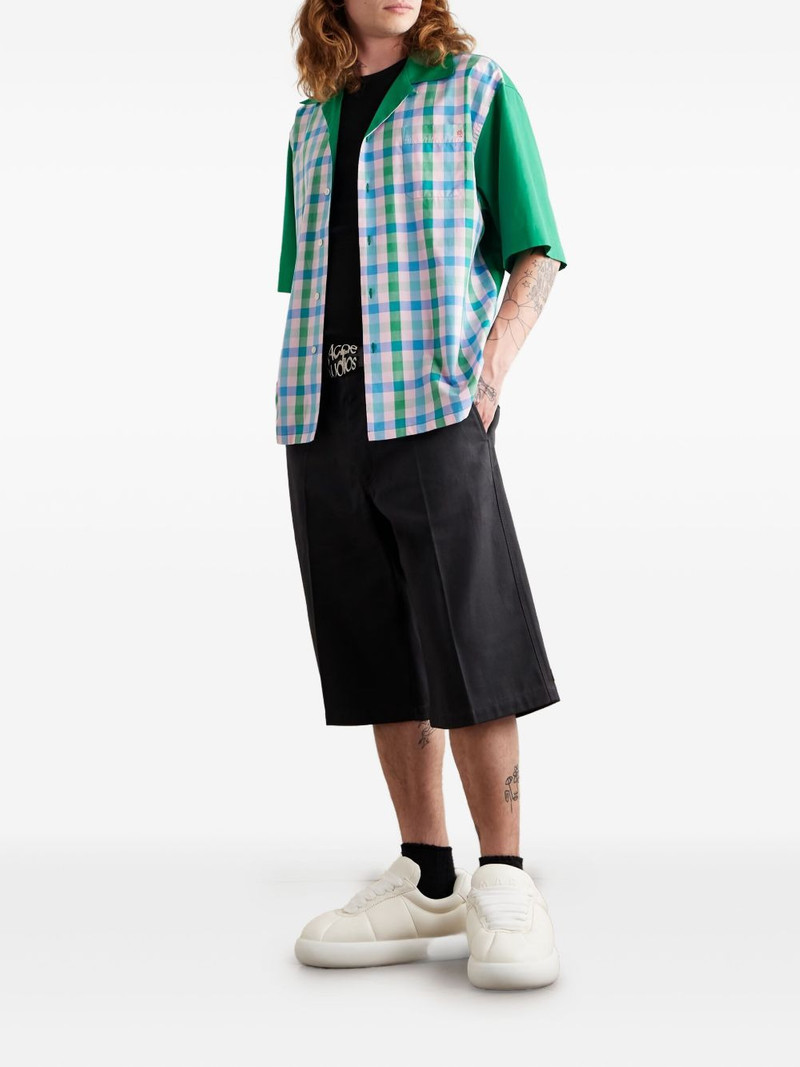 Marni gingham-pattern shirt outlook