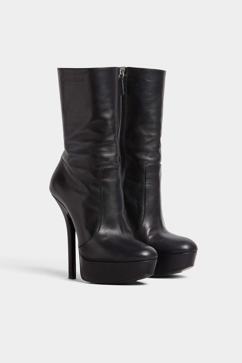 DEANDAY HEELED LEATHER ANKLE BOOTS - 2