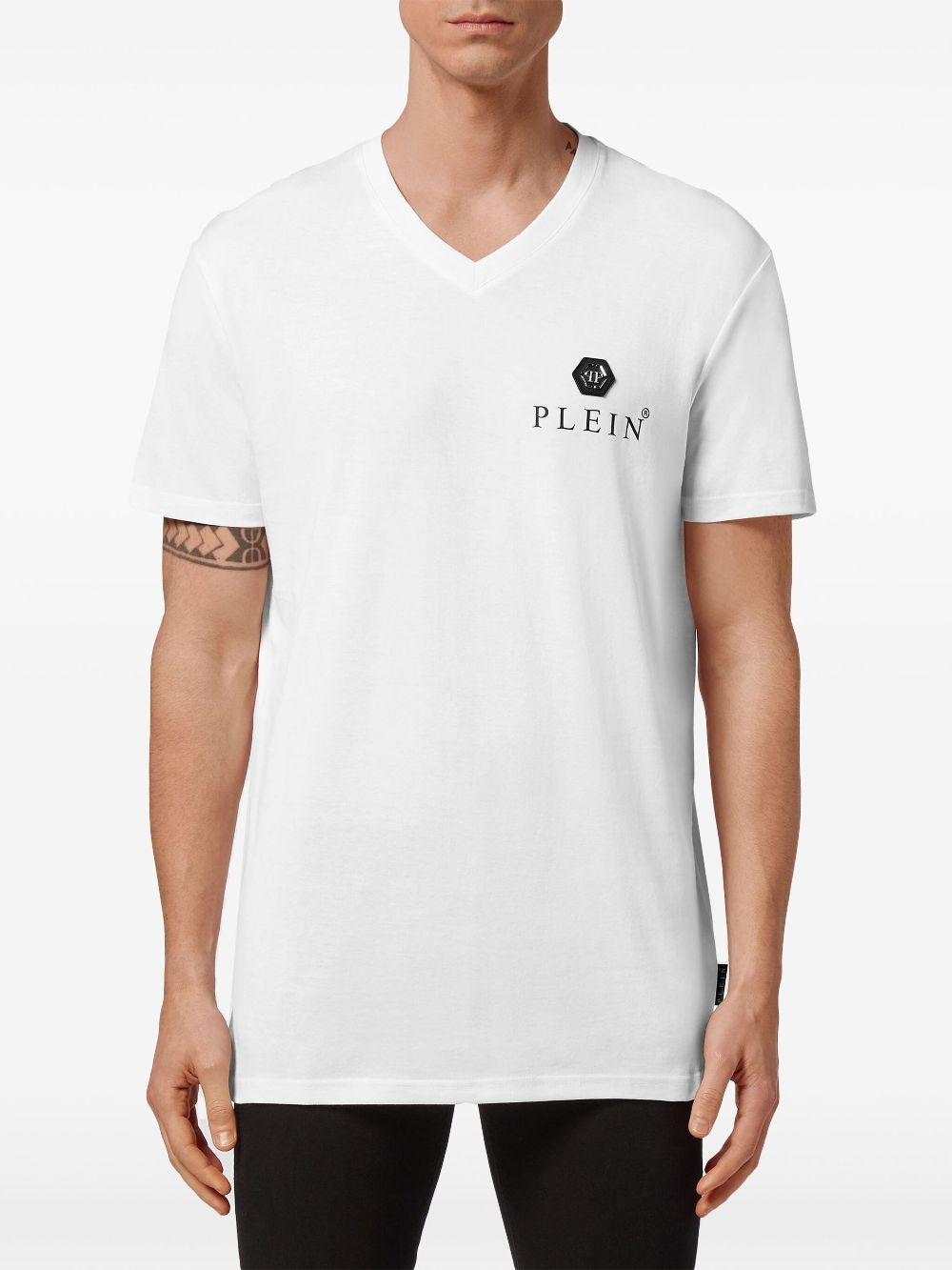 logo-plaque T-shirt - 3
