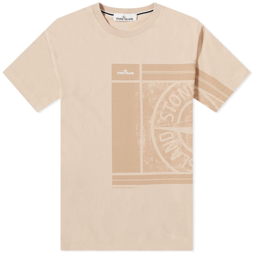 Stone Island Large Side Logo Tee - 1