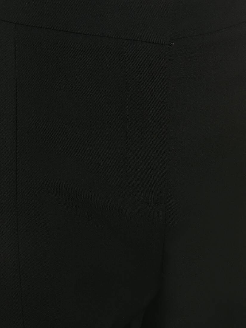 Long Cigarette Trouser in Black - 5