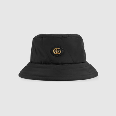 GUCCI Quilted fabric bucket hat outlook