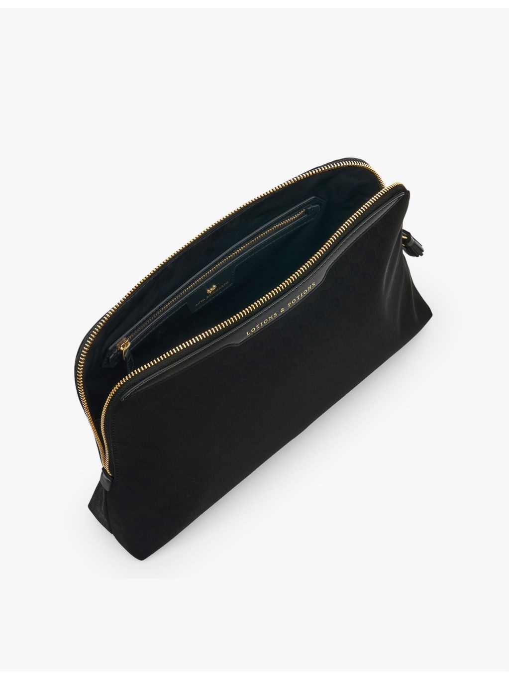 Lotions and Potions shell and leather washbag - 4