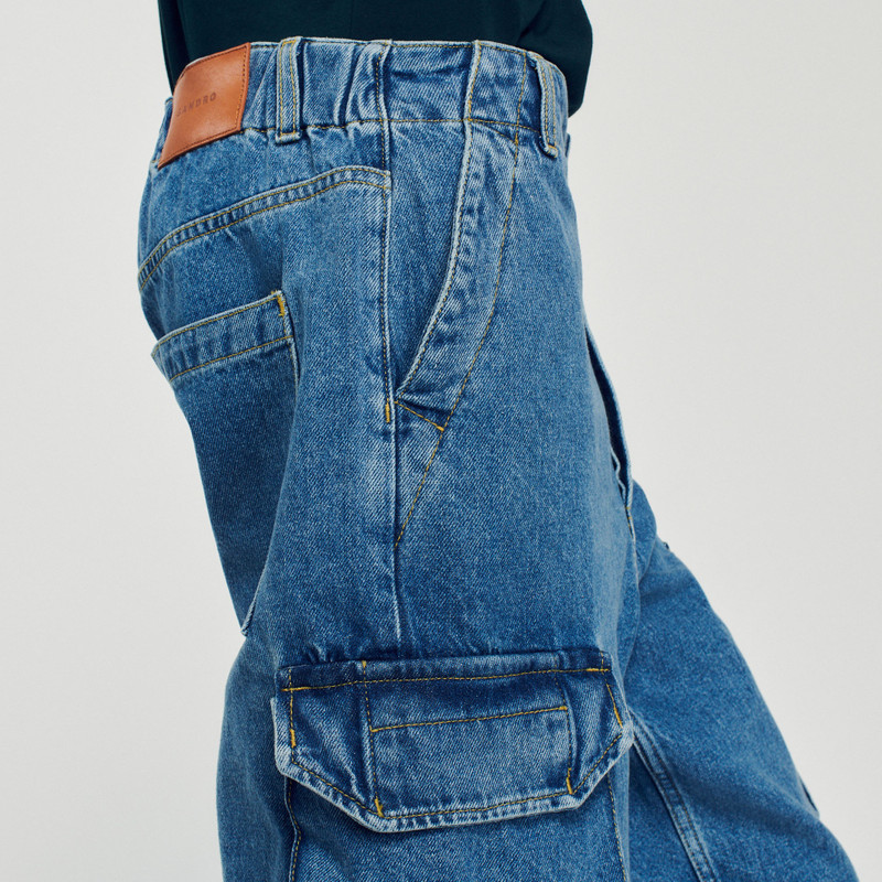 Baggy denim shorts 4