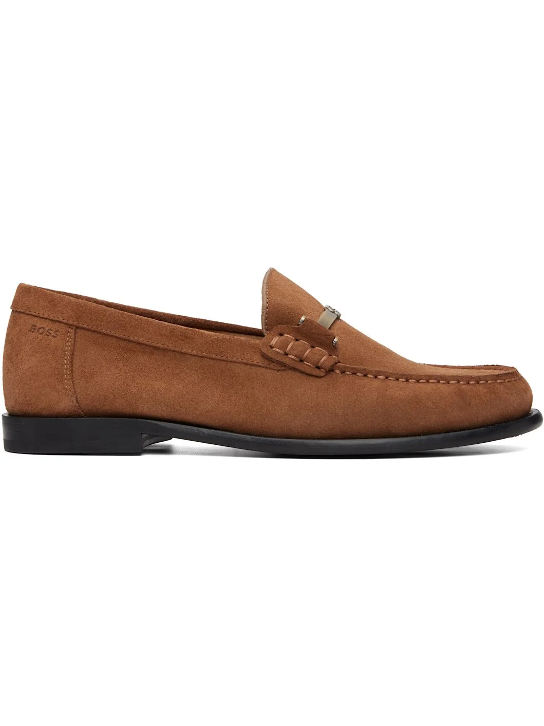 Tan Suede Loafers - 1
