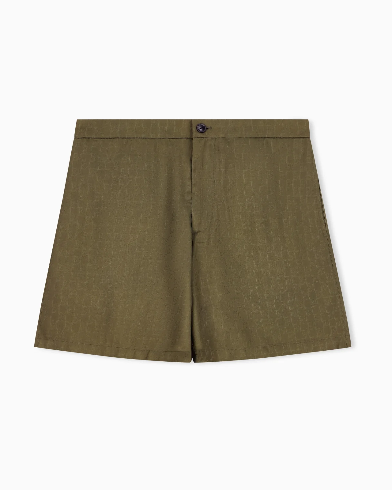 BERMUDA SHORTS IN TENCEL JACQUARD WITH A REGULAR FIT - 1