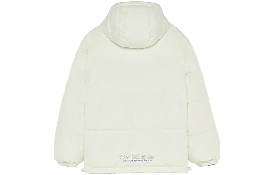 New Balance Logo Sportswear Puffer 'White Blue' 5PC44733-IV - 2
