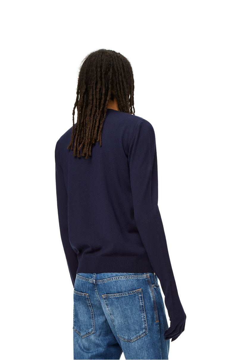 Glove sweater in wool 4