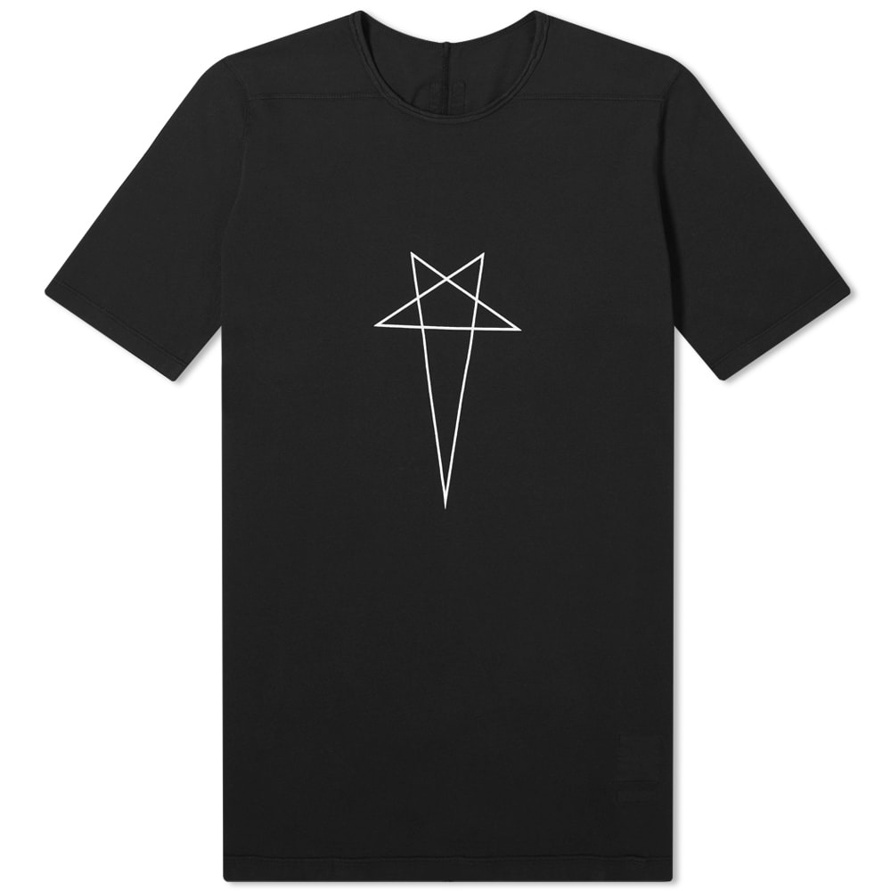 Rick Owens DRKSHDW Pentagram Level Tee - 1