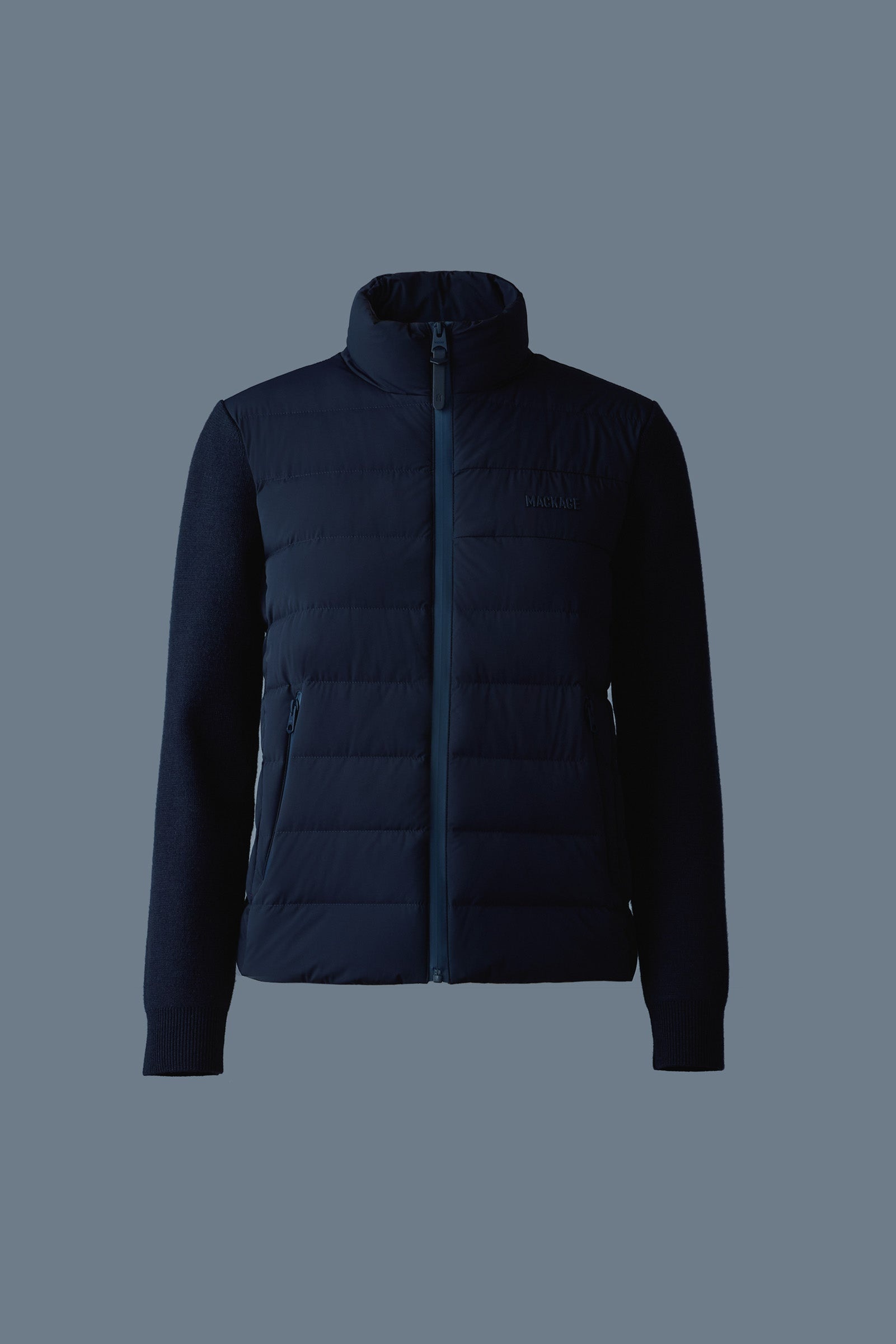 OCEANE-CITY Light down mixed-media jacket - 1