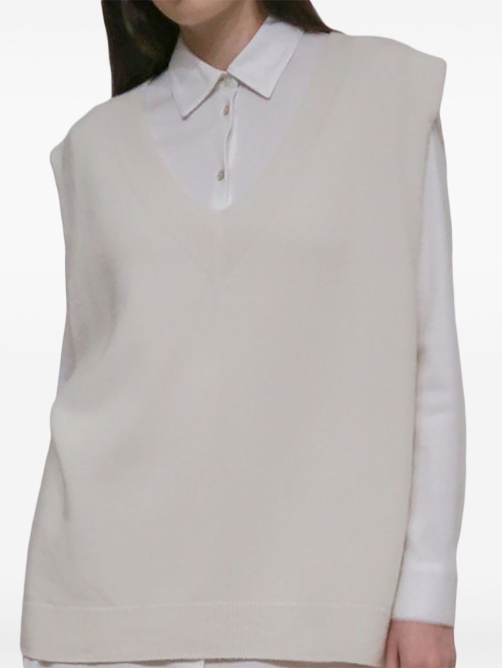 knitted vest - 4