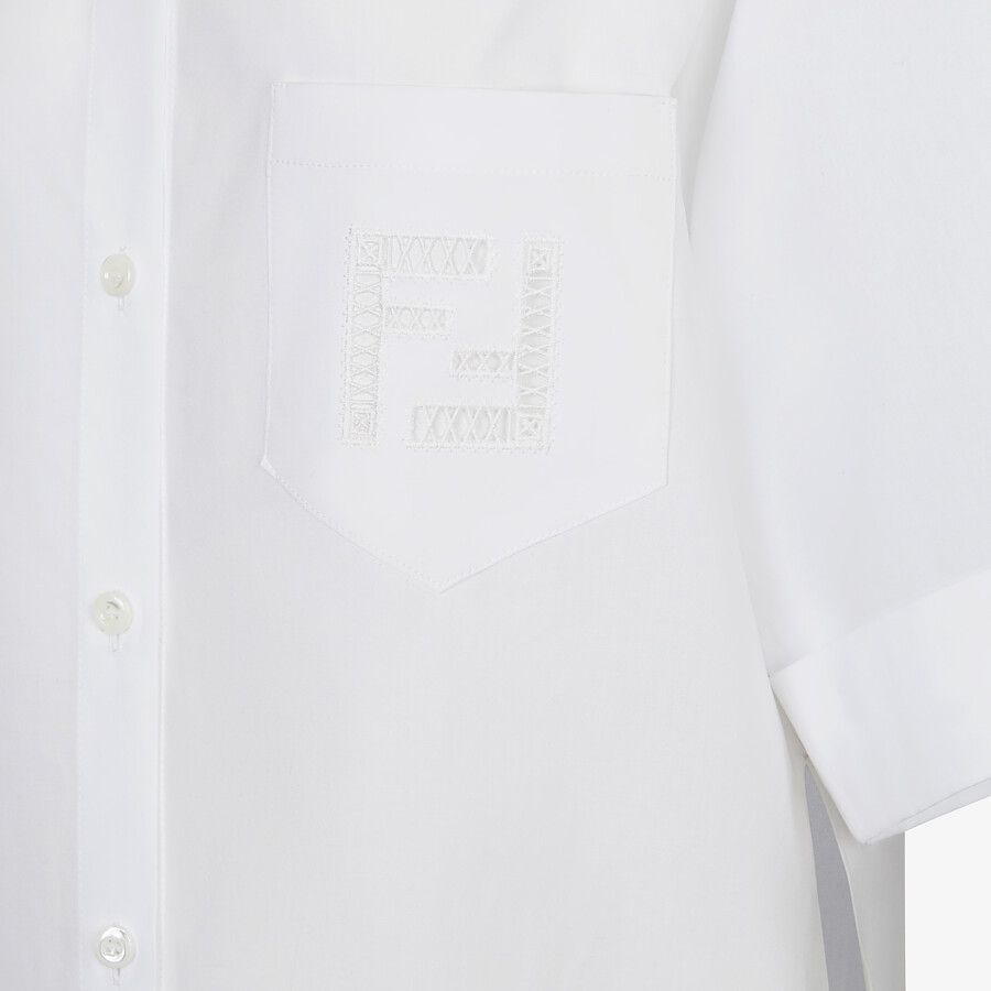 White poplin shirt - 3