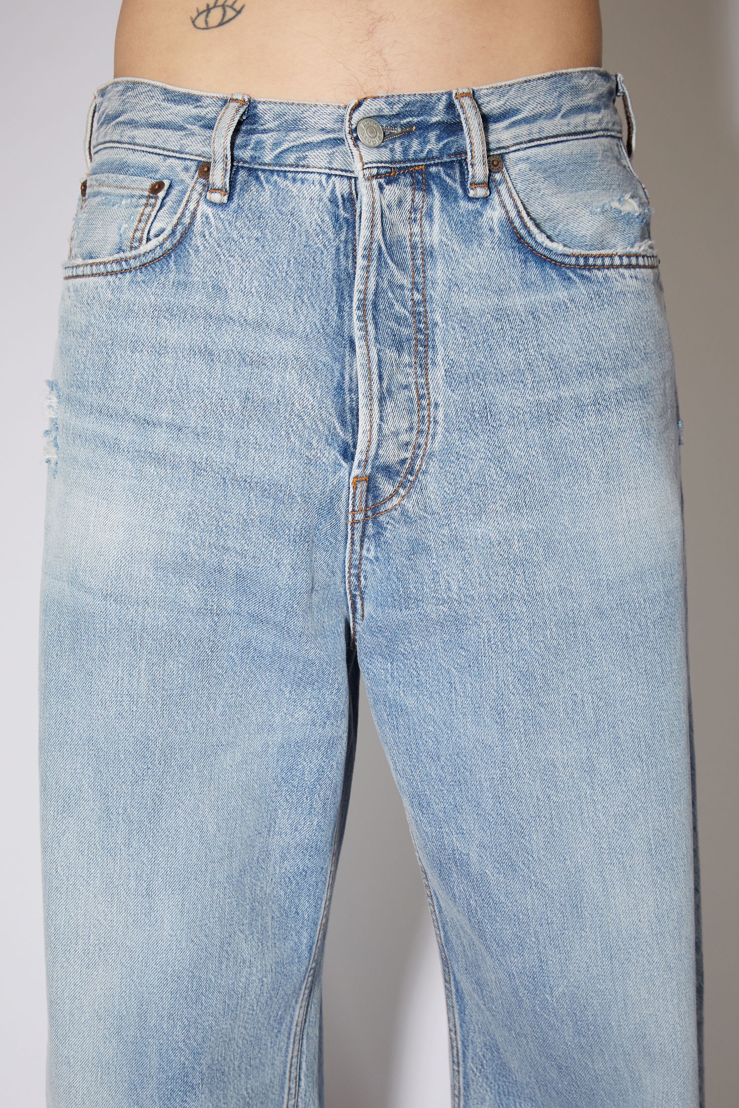 Loose fit jeans - Light blue - 6