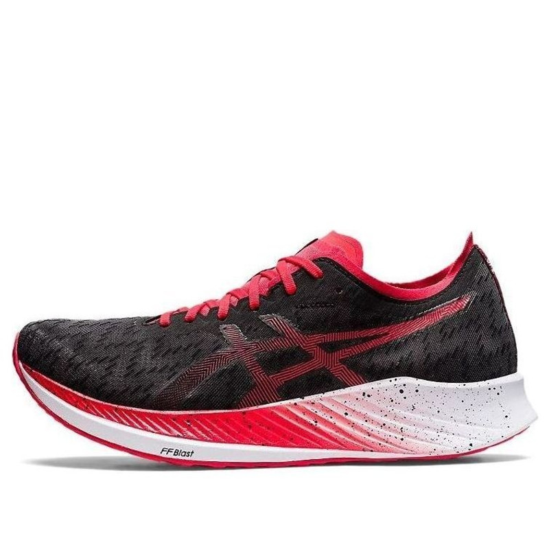 ASICS Magic Speed Running Shoes 'Black Electric Red' 1011B432-001 1
