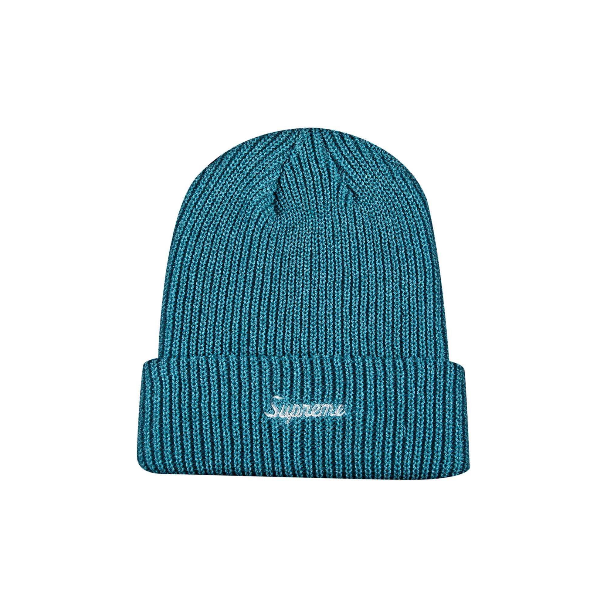 Supreme Loose Gauge Beanie 'Slate' - 1