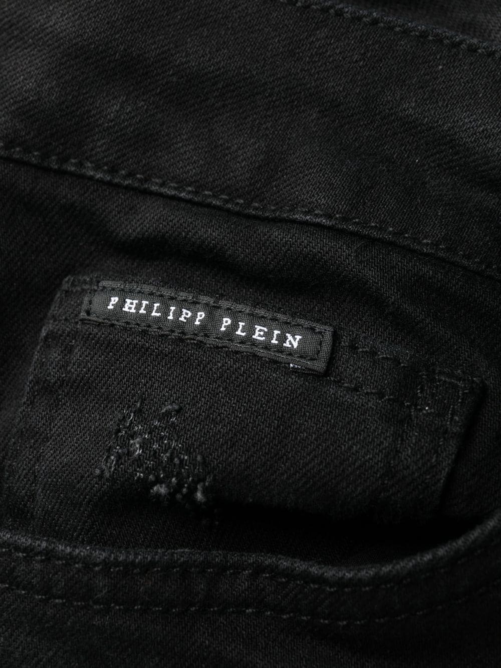 distressed slim-fit jeans - 6