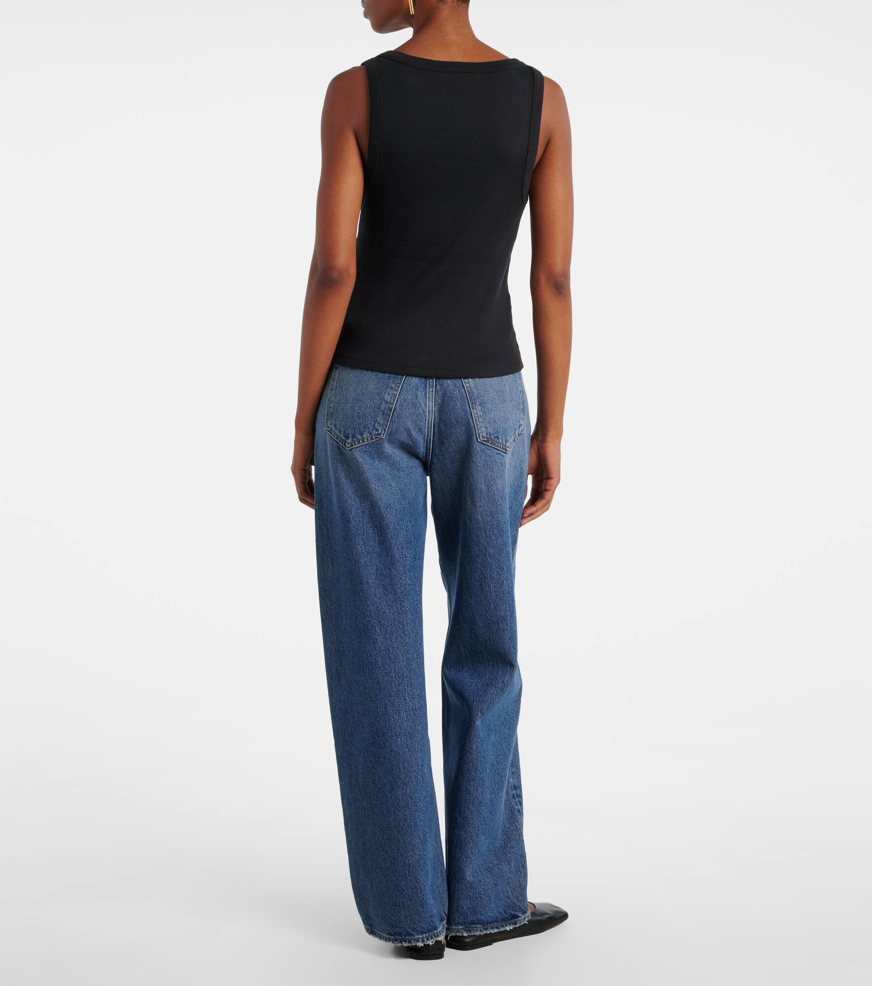 Abbott cotton-blend tank top - 3
