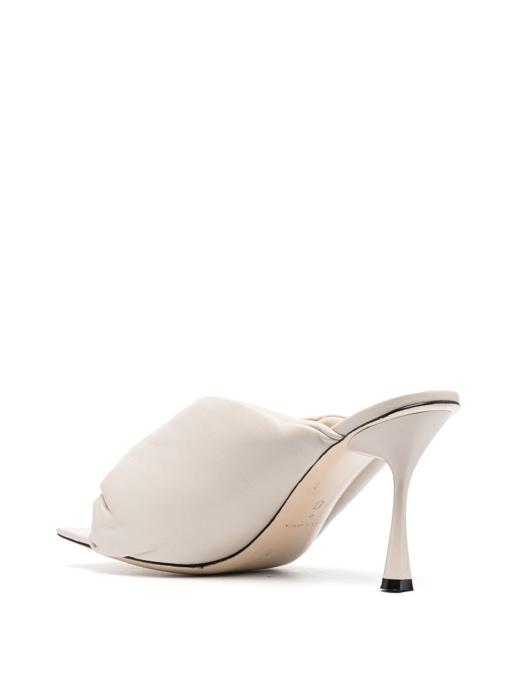Croissant 100mm mules - 3