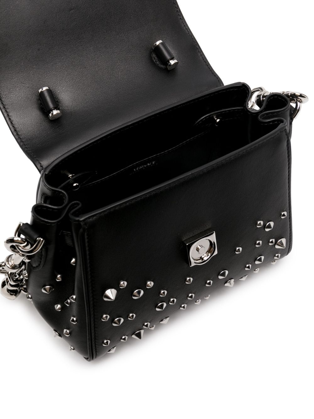 small La Medusa studded top-handle bag - 6