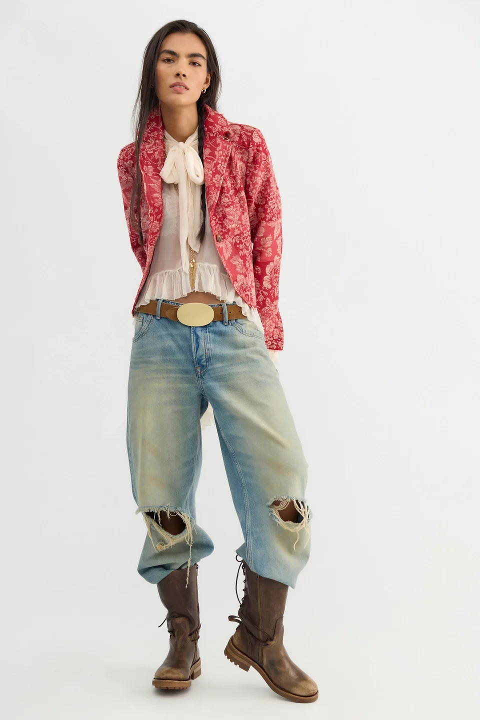 Whip Smart Jacquard Blazer - 1