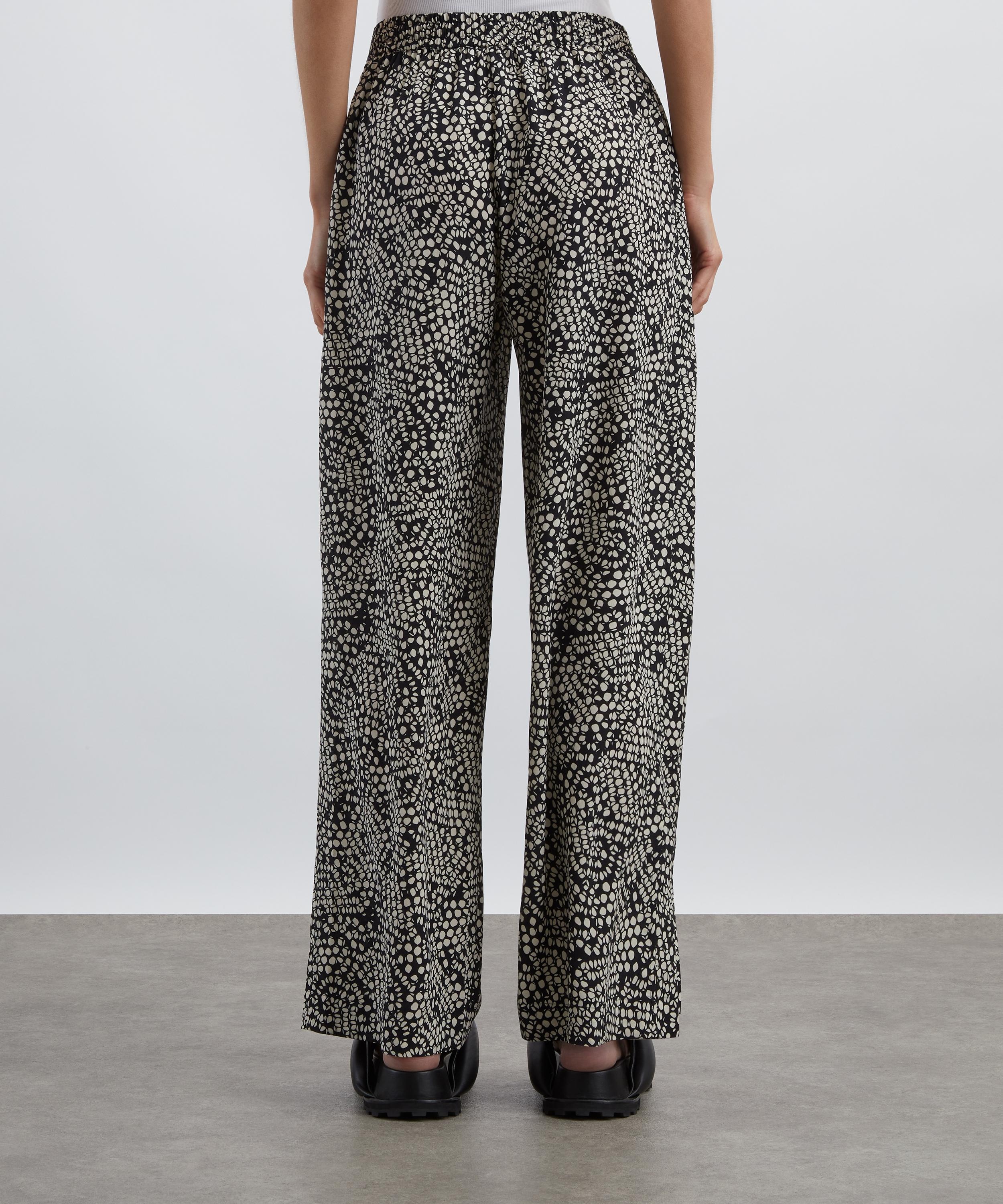 Drawstring Silk Trousers - 4