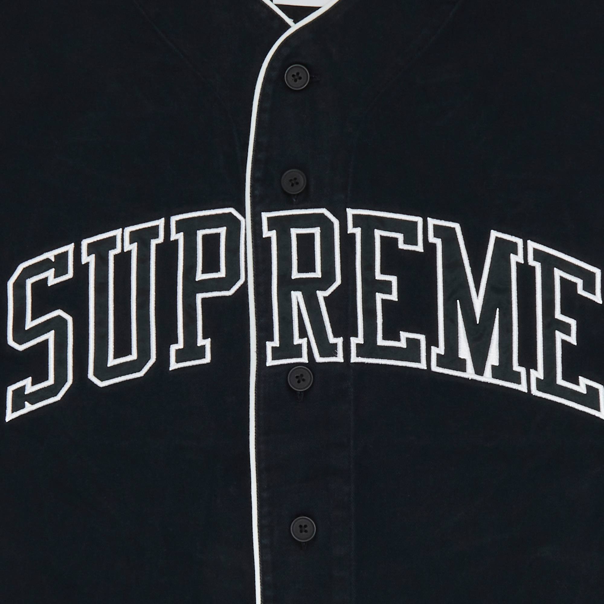 Supreme x Timberland Baseball Jersey 'Black'