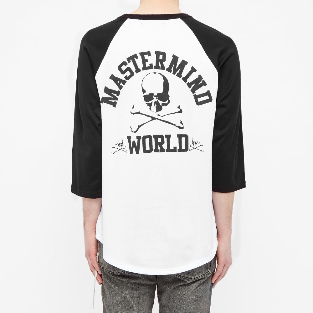 MASTERMIND WORLD Skull Baseball Tee - 5