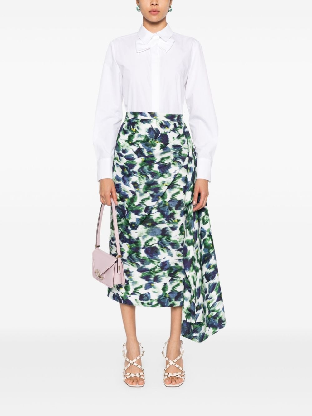 bow-detailed shirt - 2