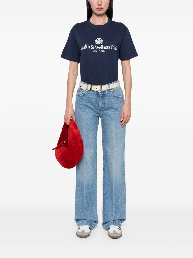 Sporty & Rich H&W Crest T-shirt outlook
