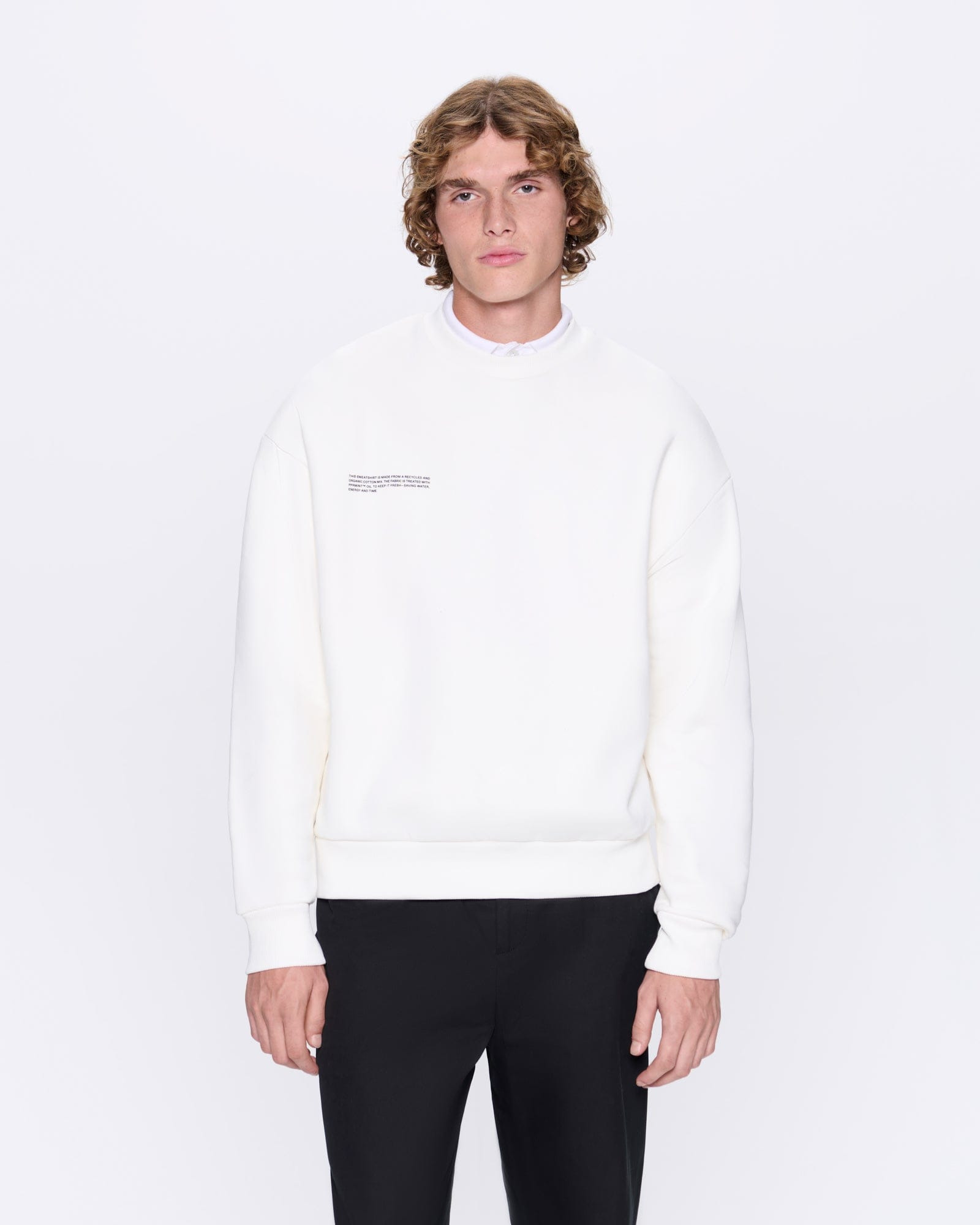 Mens 365 Heavyweight Sweatshirt - Off-White - 2