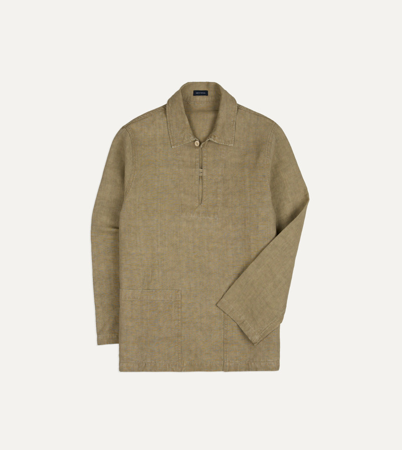 Sand Linen Smock - 1