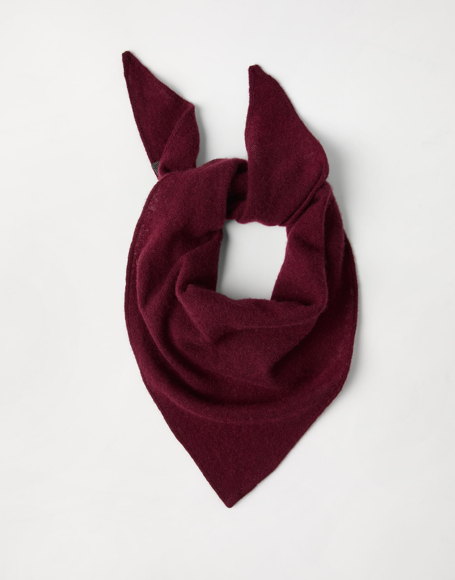 Cashmere foulard with monili - 1