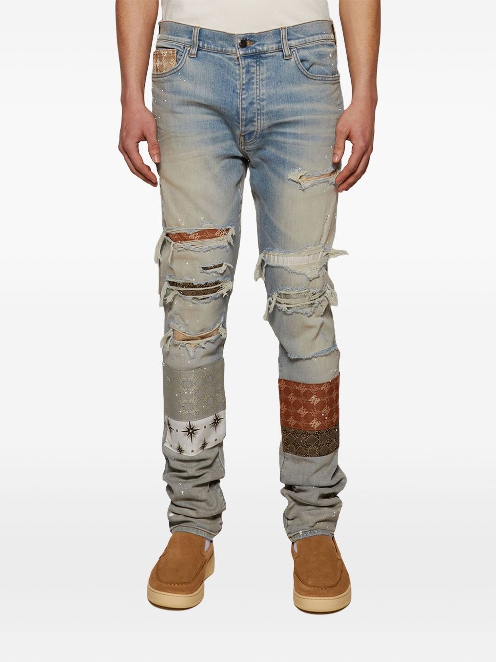 MA Quad Artpatch jeans - 2