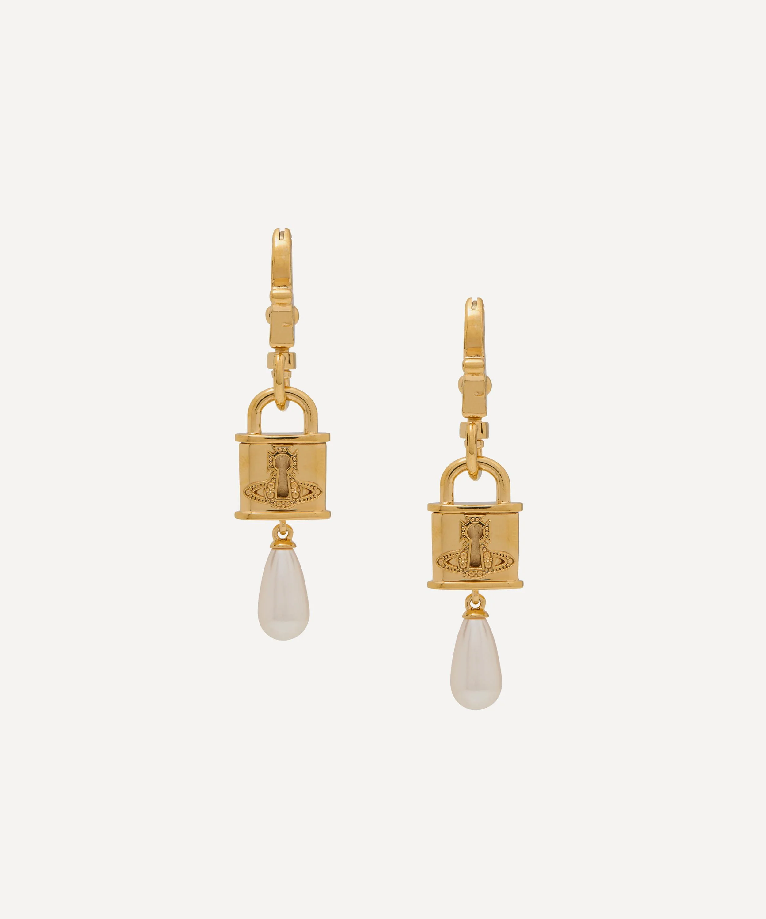 Gold-Tone Celestia Drop Earrings - 1