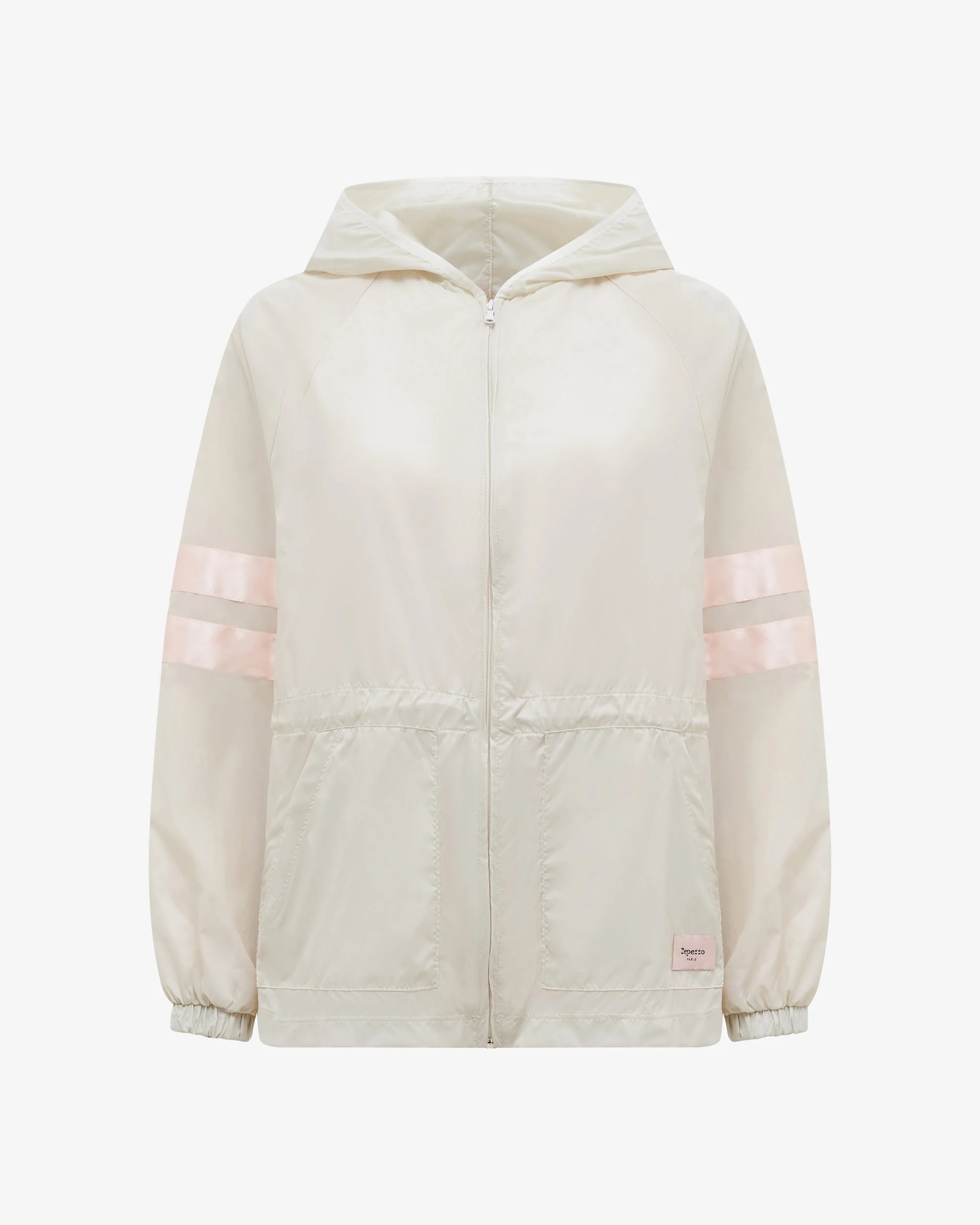 Signature satin windbreaker - 1