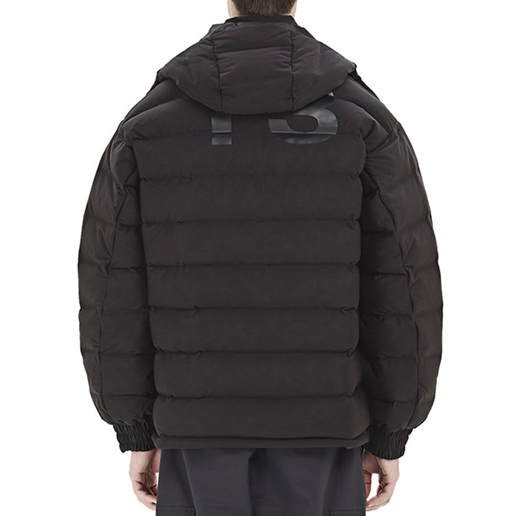 adidas Y-3 Seamless Hooded Down Jacket 'Black' FJ0442 - 4