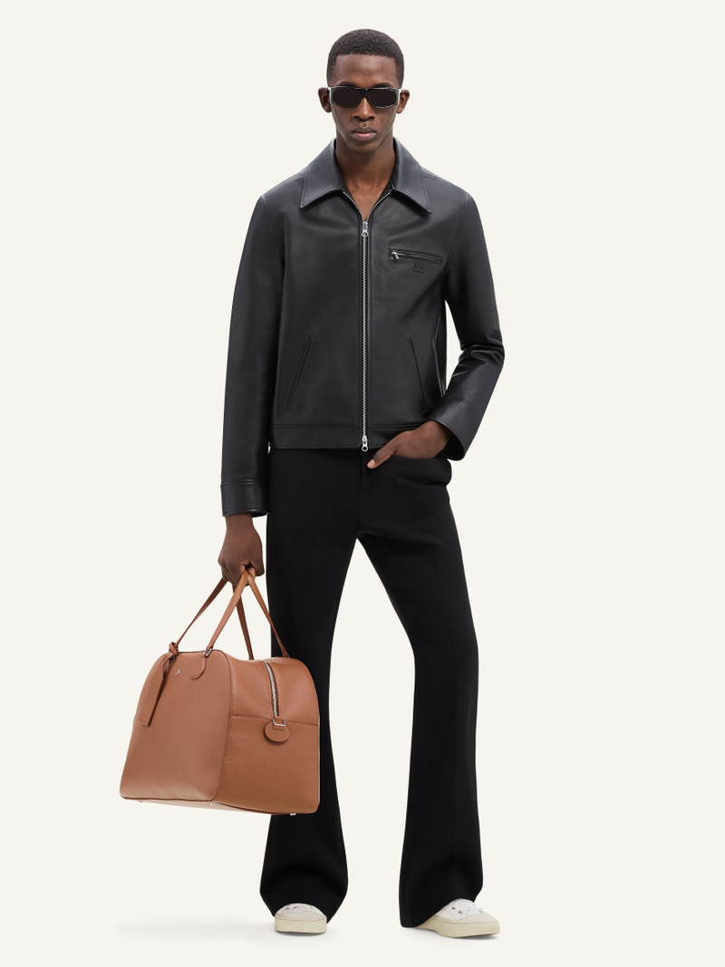 courrèges SIGNATURE LEATHER JACKET outlook