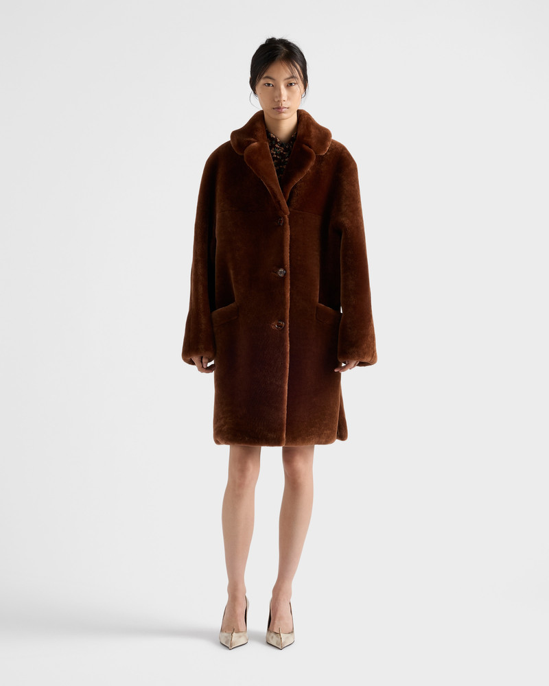 Prada Shearling coat outlook