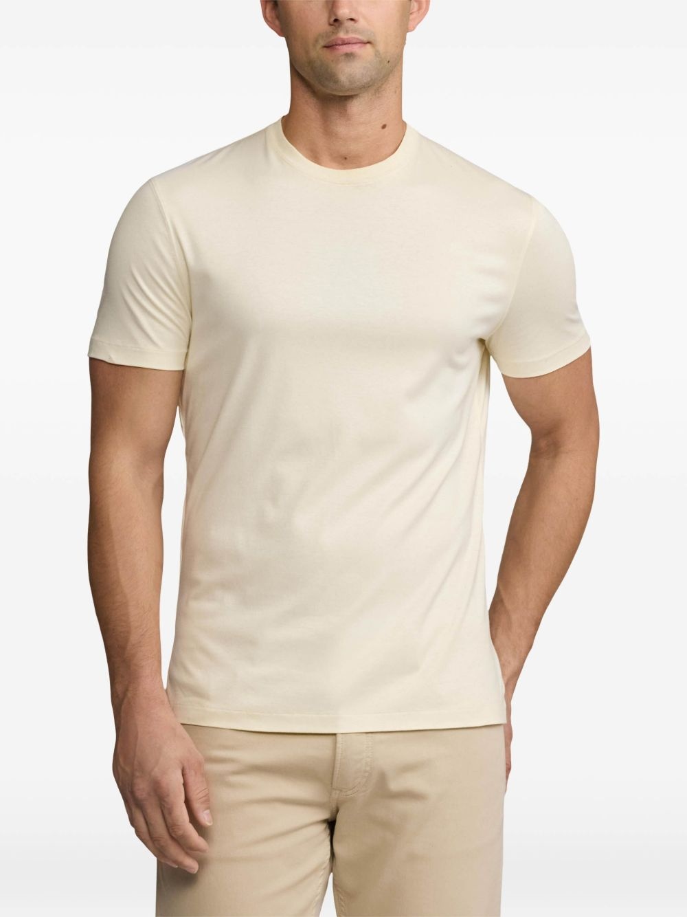 light beige t-shirt - 3