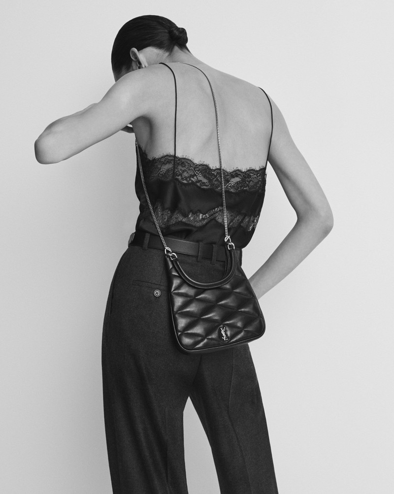 SAINT LAURENT SADE HOBO IN LAMBSKIN outlook