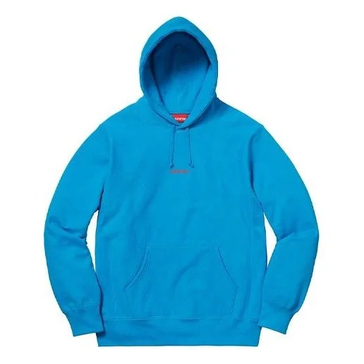 Supreme FW18 Trademark Hooded Sweatshirt Bright Royal SUP-FW18-304 - 1