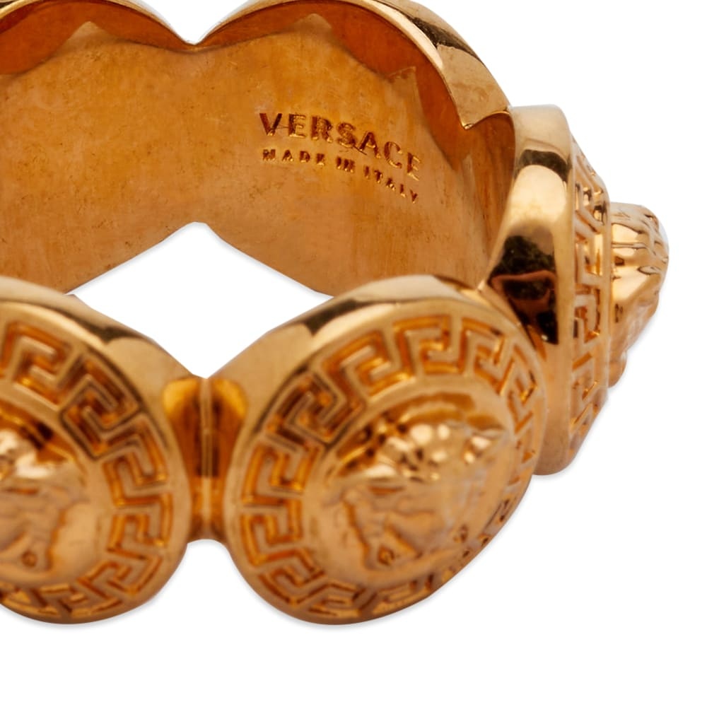 Versace Multi Medusa Head Ring - 2