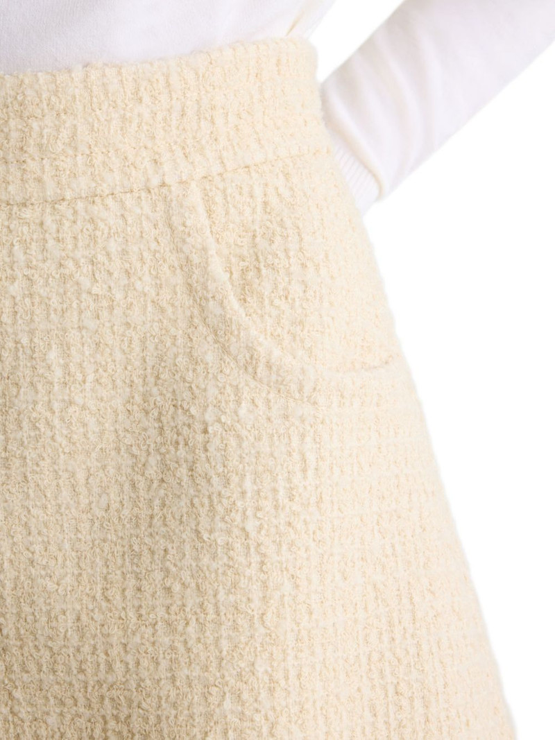 asymmetric tweed skirt 4