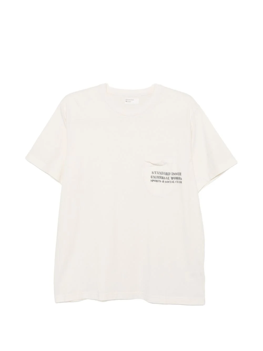 logo-detail pocket T-shirt - 1